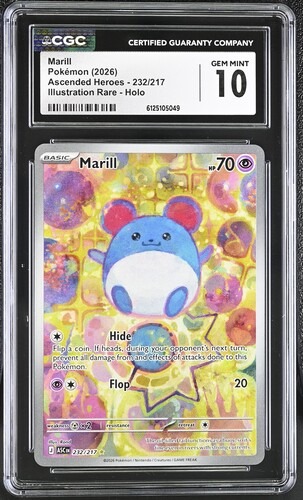 CGC 10 Marill Ascended Heroes 232/217