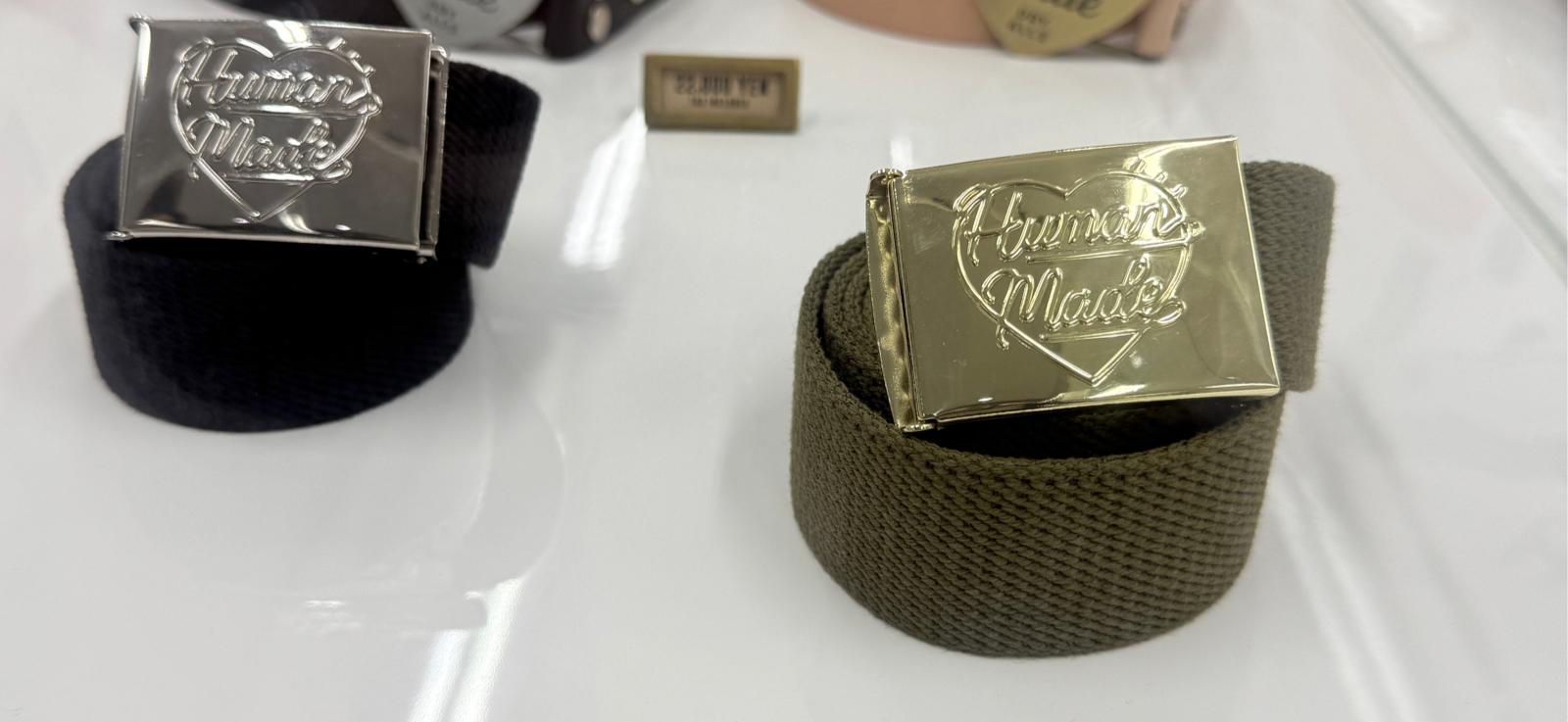 Human made 心心布帶 Blk /green