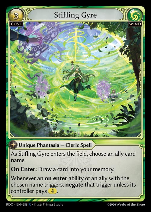 Stifling Gyre / RDO-288 (R) | Fast Cure TCG
