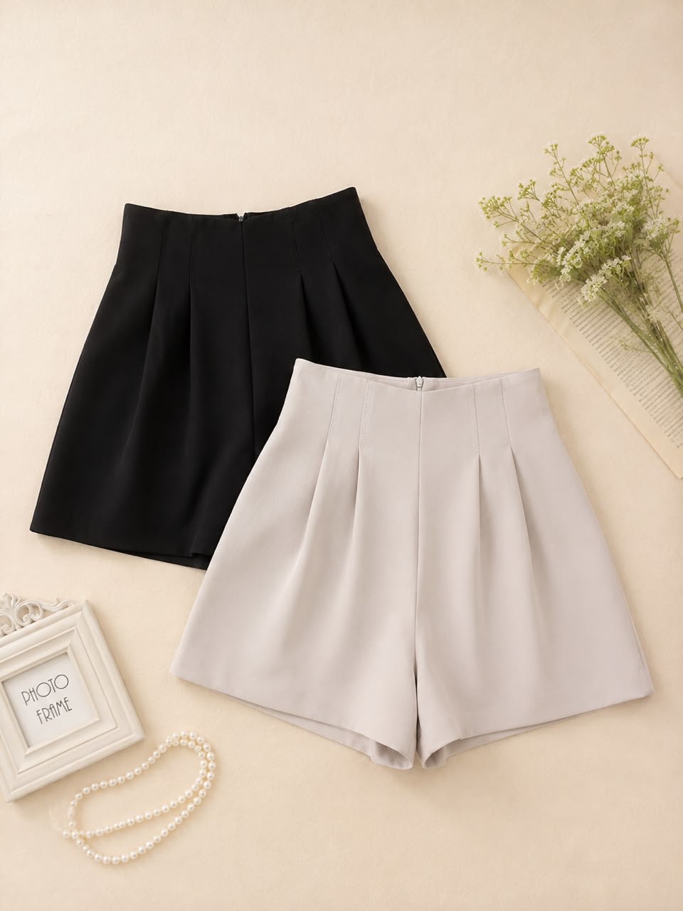 A060395 Minimalist High-Waist Short