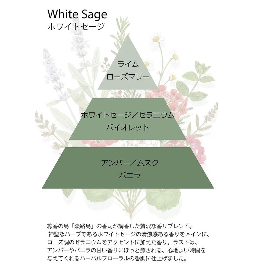 日本淡路島 Noka 白鼠尾草線香60入