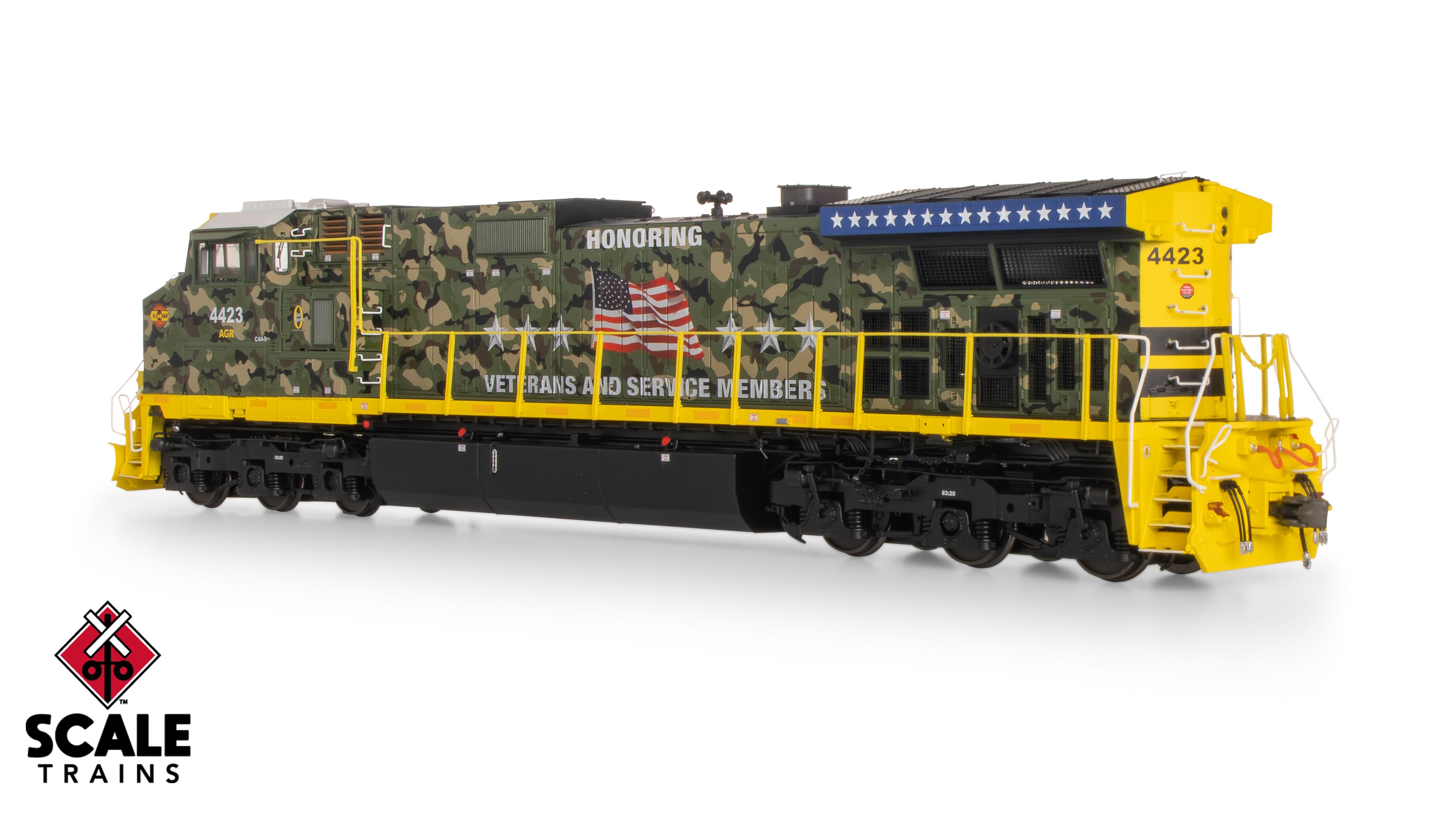 DASH 9-44CW, Alabama & Gulf Coast/Honoring Veterans #4423