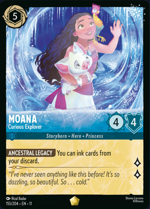 155/204 Moana - Curious Explorer L