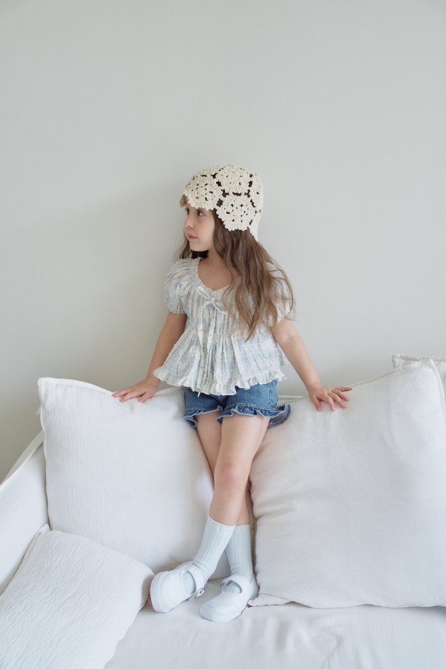 Momoann | blouse (Blue size7(100-105)