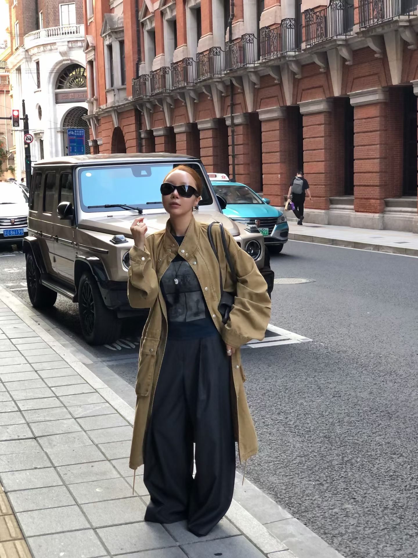 Long utility jacket 