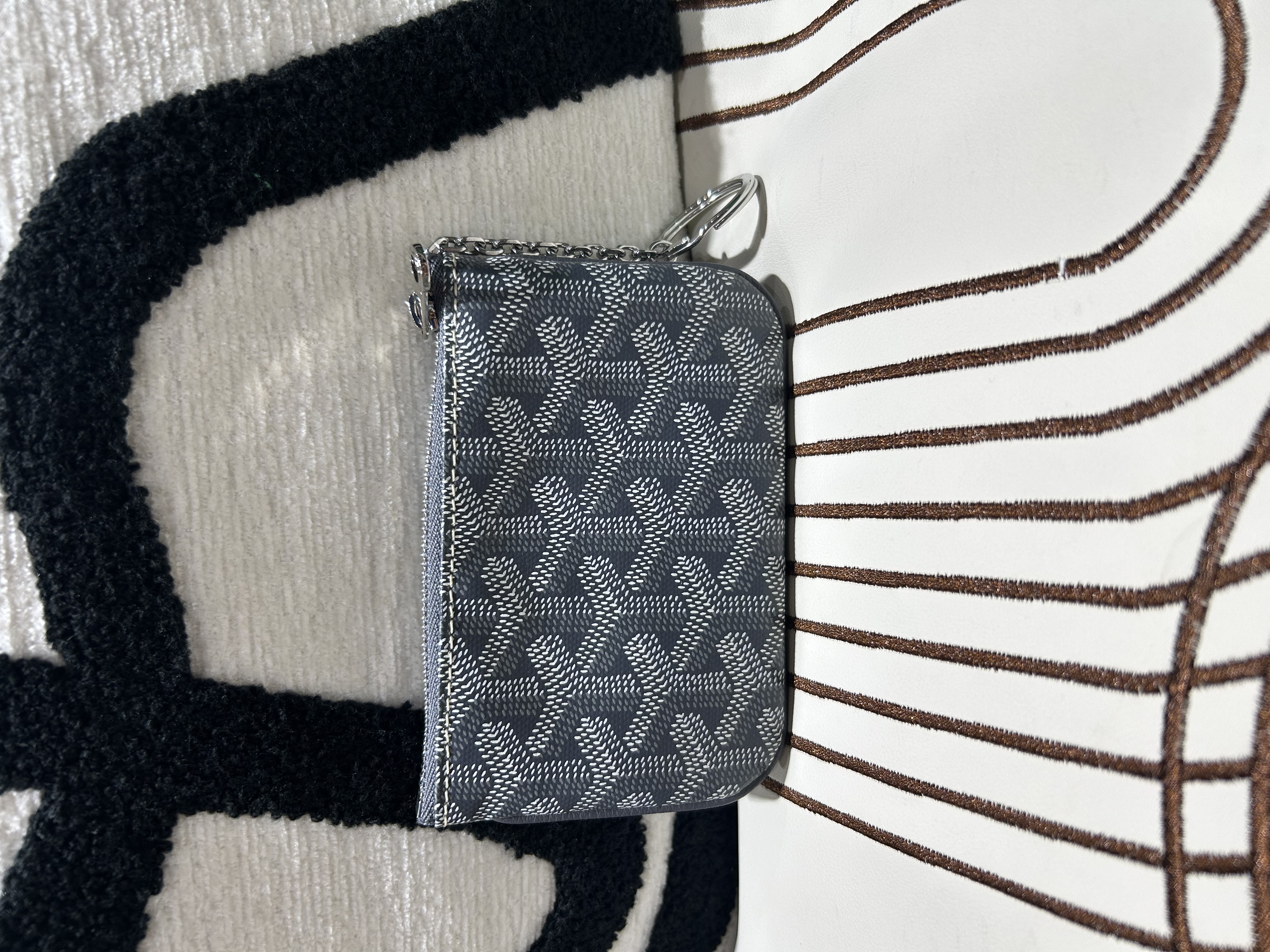 Goyard zip pouch coin purse wallet  100%Authentic ,99%new unused  ✅收據✅盒