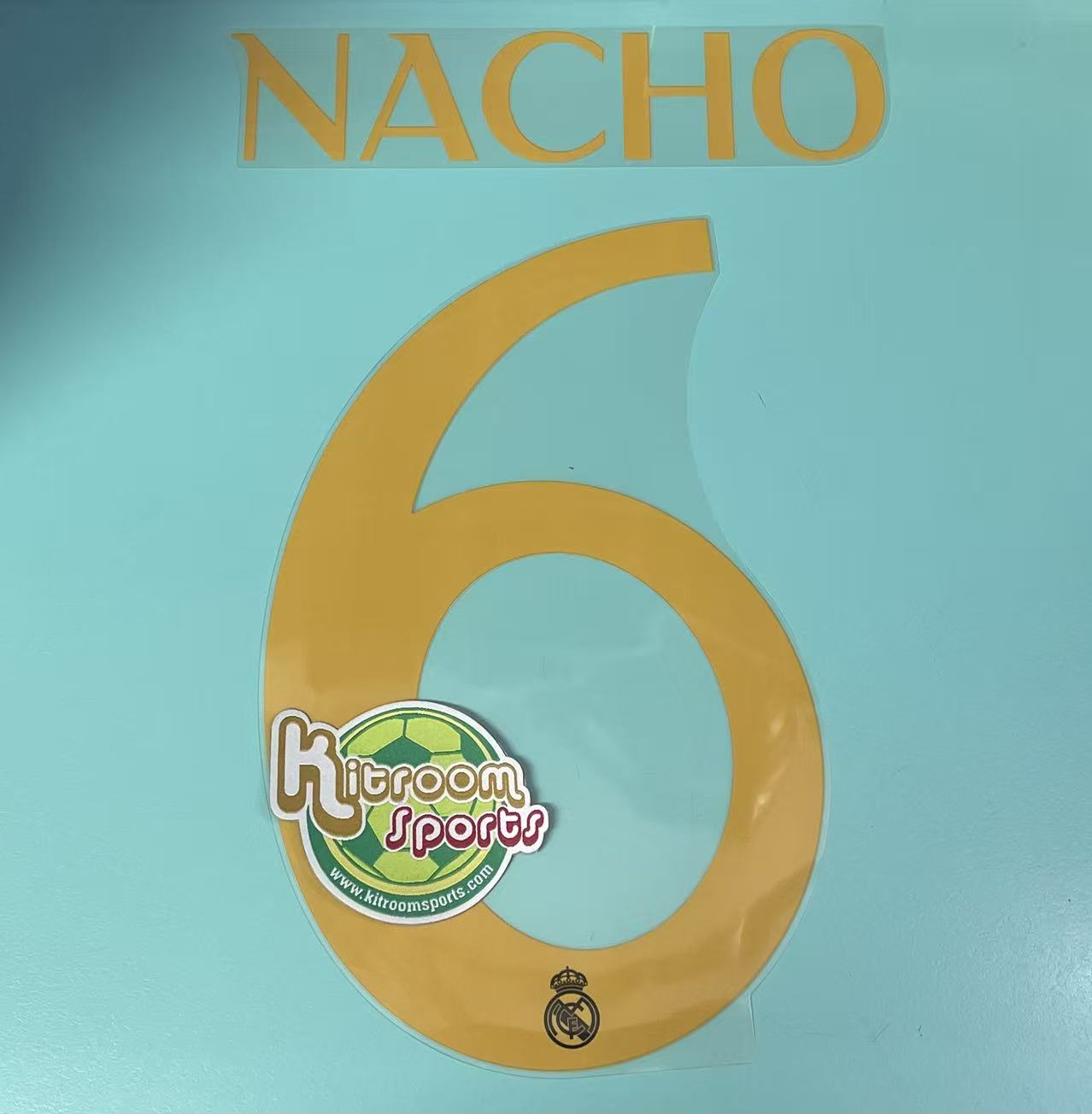 2023-24 Real Madrid Away / 3rd Nameset #6 NACHO