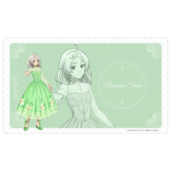 [預訂] カーテン魂 6月份 桌墊 無職轉生III～到了異世界就拿出真本事～ 5週年紀念