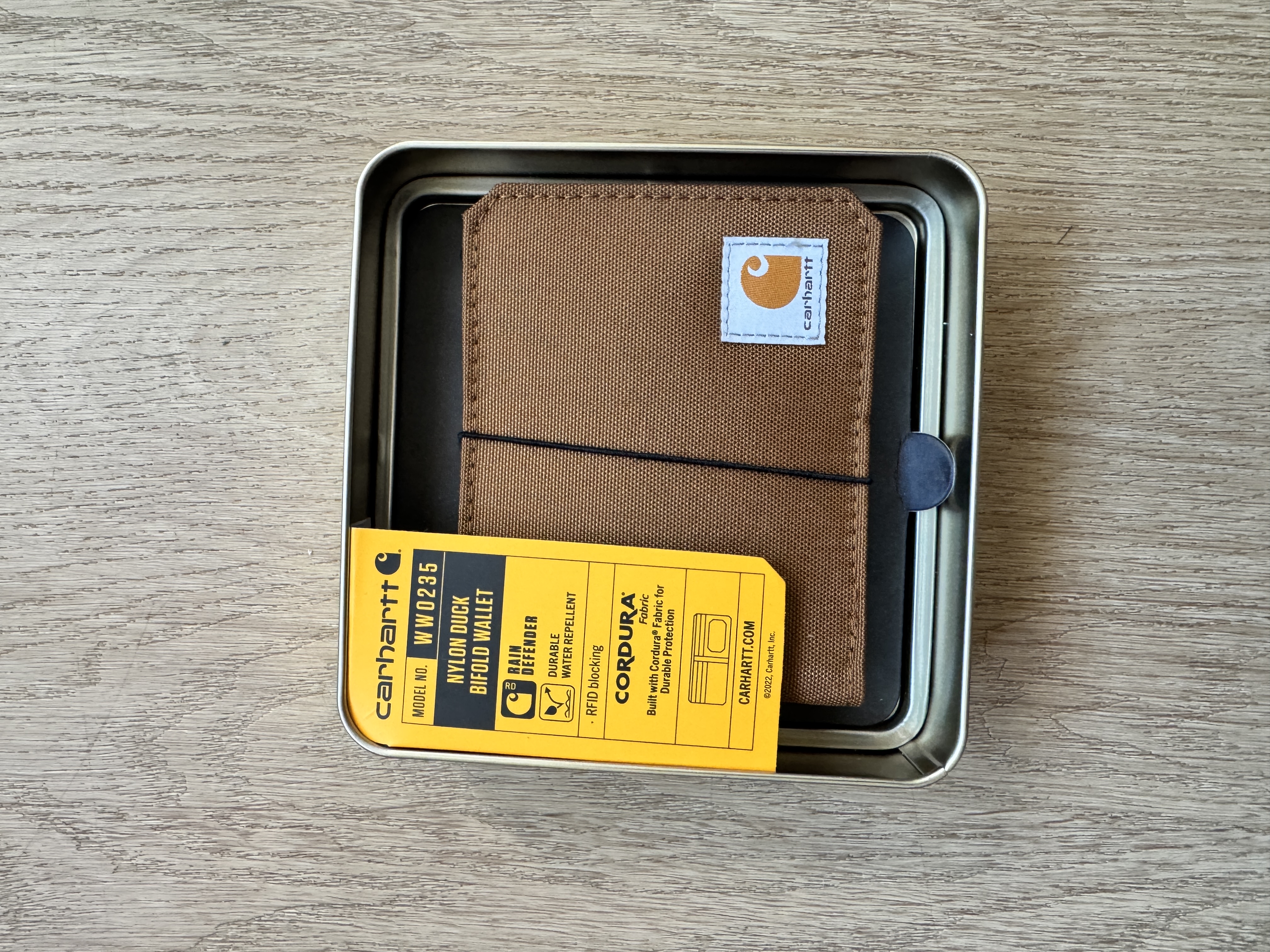 Carhartt 啡色銀包（香港現貨）