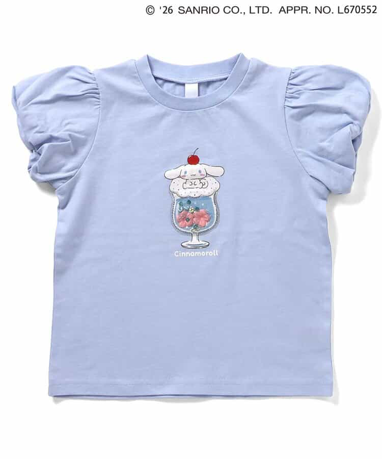 🇯🇵預訂 日本直送🇯🇵Apres les cours x Sanrio系列六色人物刺繡貼花泡泡袖上衣