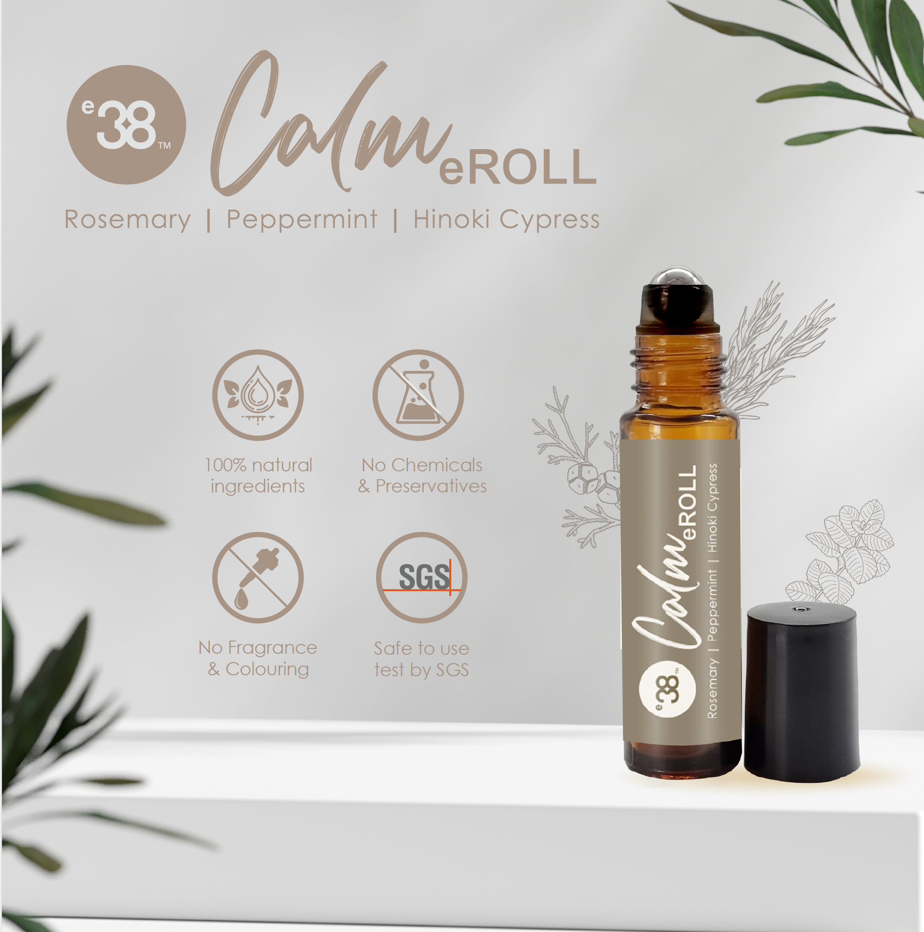 eRoll Calm - Cooling Clarity (10ml)