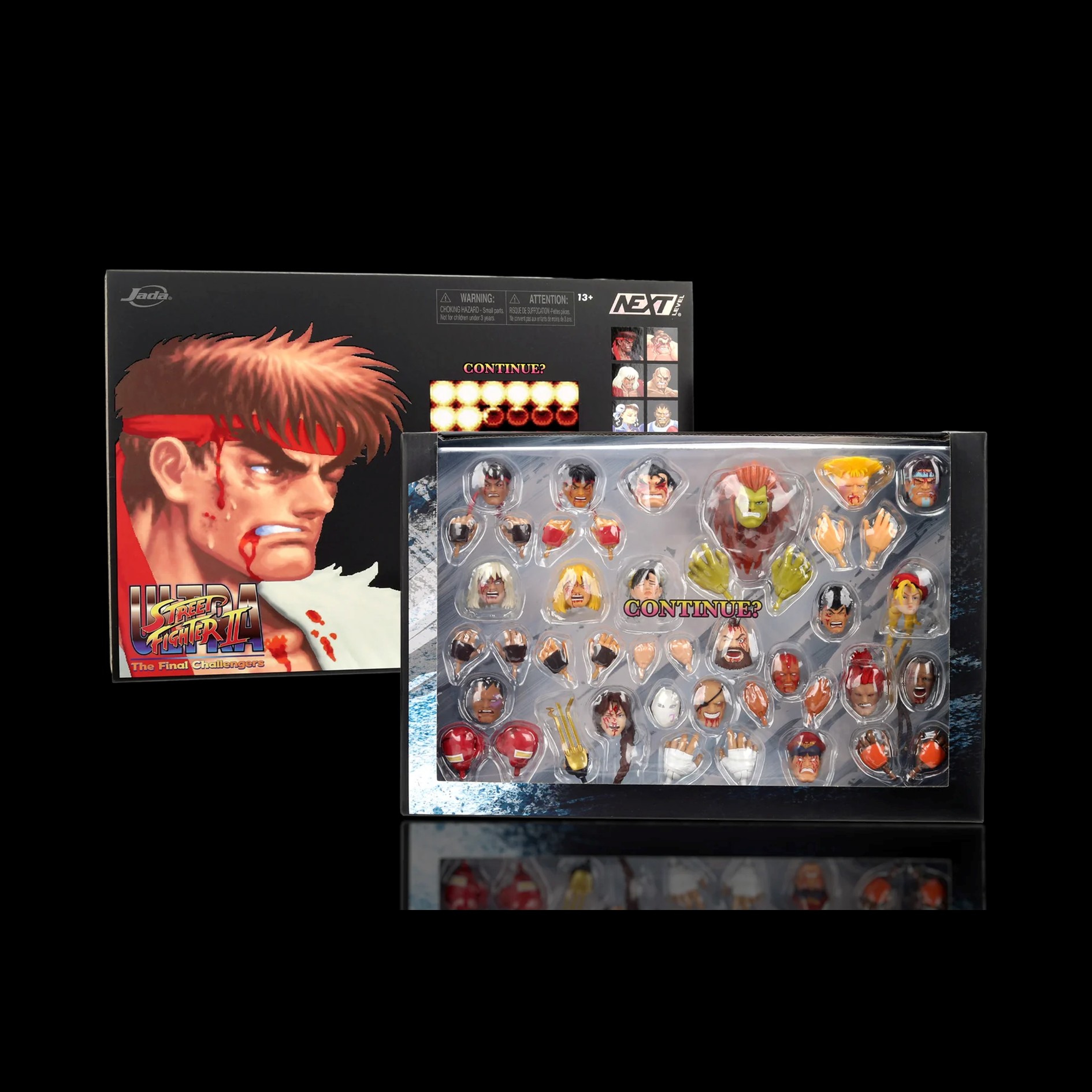 Jada Toys 6 Inch Ultra Street Fighter II “You Lose” Accessory Set Exclusive