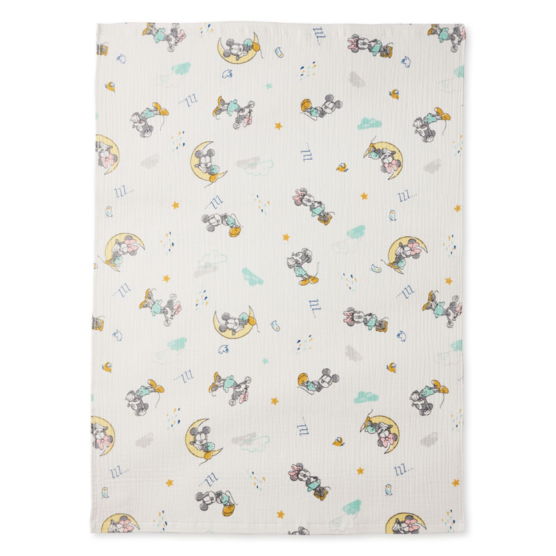 🇯🇵預訂 日本直送🇯🇵Disney 米奇米妮滿印純棉午睡毯紗布毯