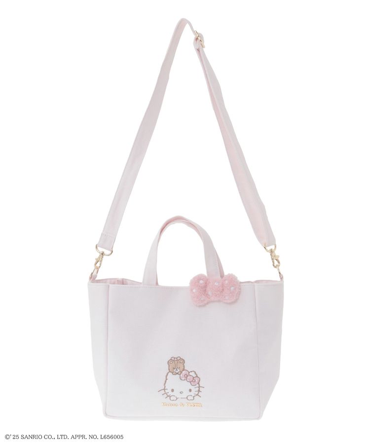 🎀【預訂】 Maison de FLEUR × HELLO KITTY 2way Tote Bag R 