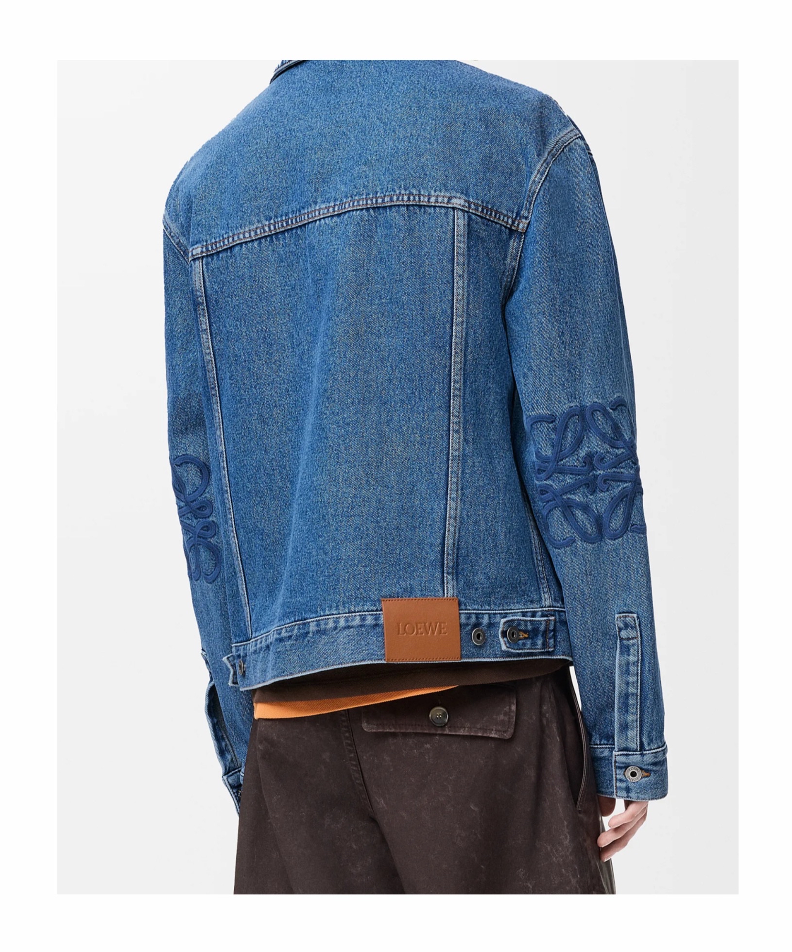 Loewe 男士 长袖牛仔外套IT-42 IT-46 IT-48 IT-50 IT-52码 