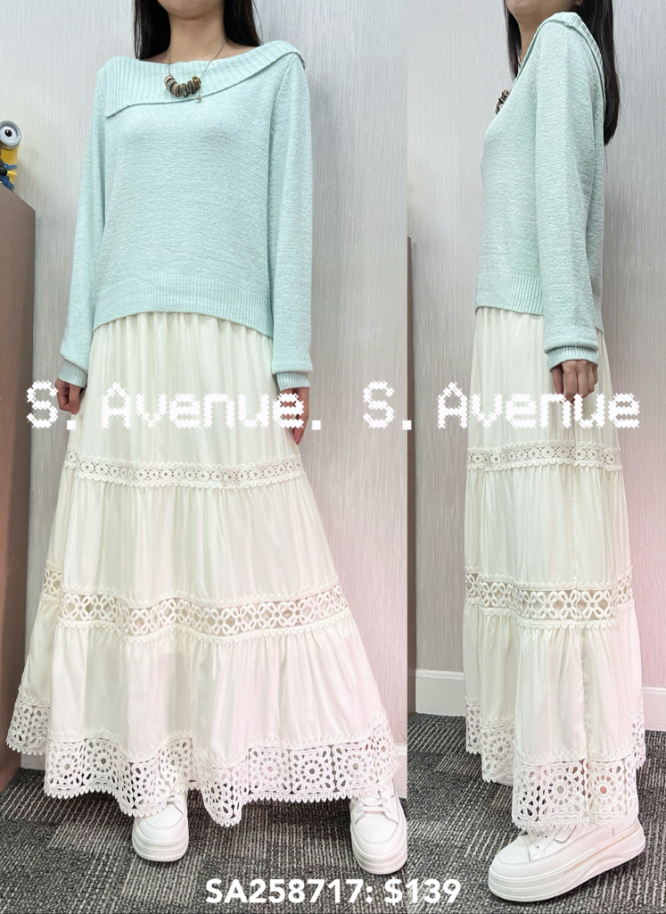 SA258717: 長袖反領糖果色薄冷top