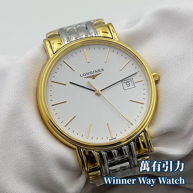 浪琴 瑰麗系列 石英間金錶 L4.790.2.12.7 | Winner Way Watch