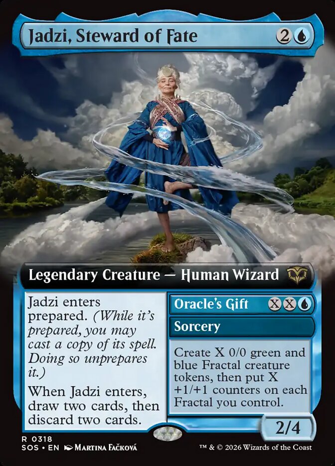 [EN] Jadzi, Steward of Fate // Oracle's Gift [SOS-318] R