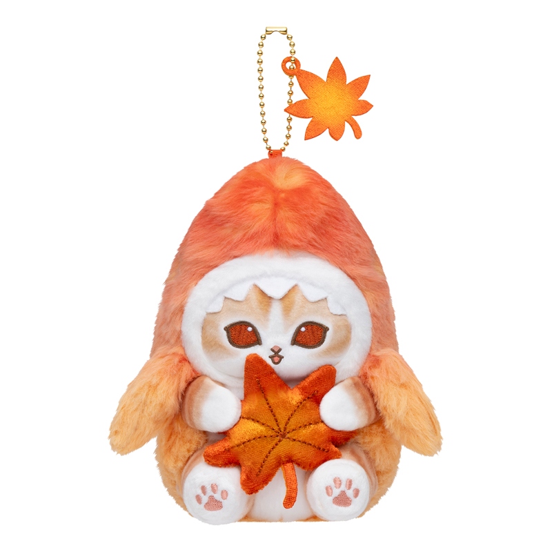 🌸 【預訂】楓葉造型公仔掛飾 - Mofusand 18/9新品