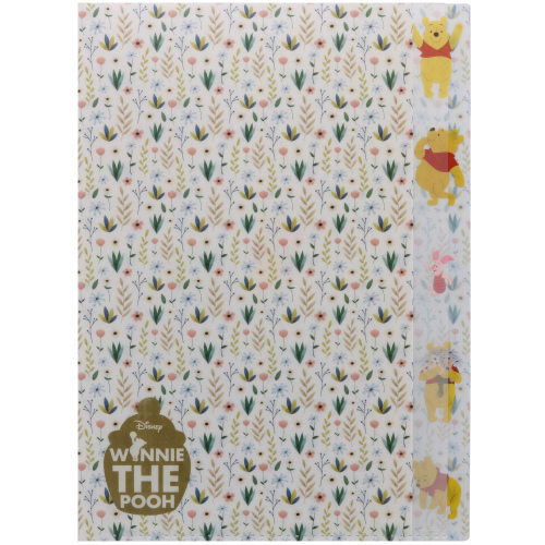 Winnie The Pooh 5頁文件夾-粉  (S2124980)