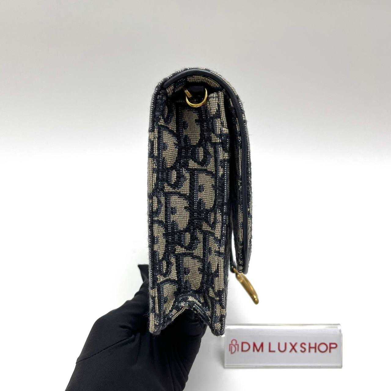 Dior Saddle Oblique WOC GHW