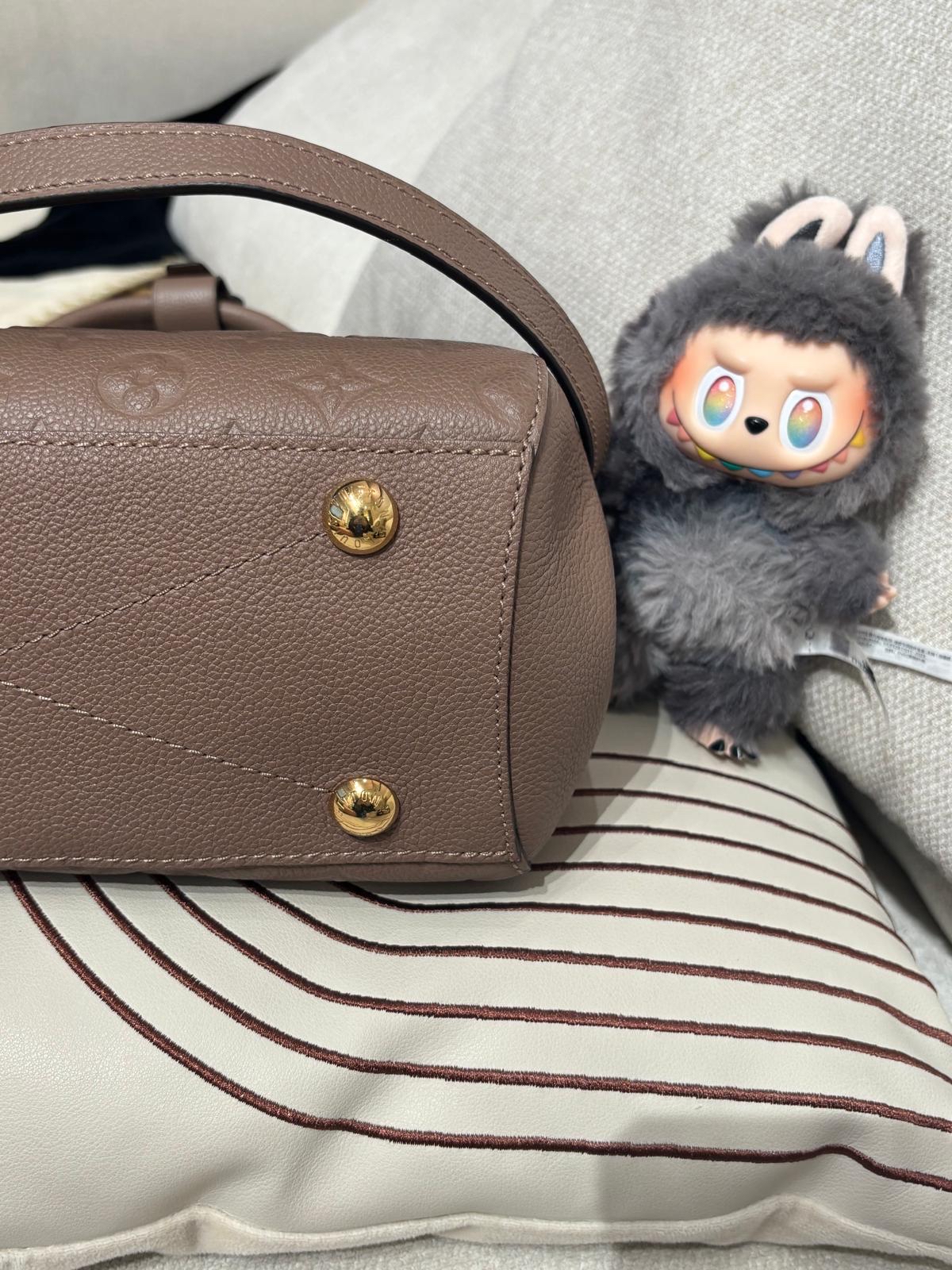 Lv montaigne bb empreinte calfskin 100%Authentic,98%new ✅key lockpad✅strap✅dust bag  