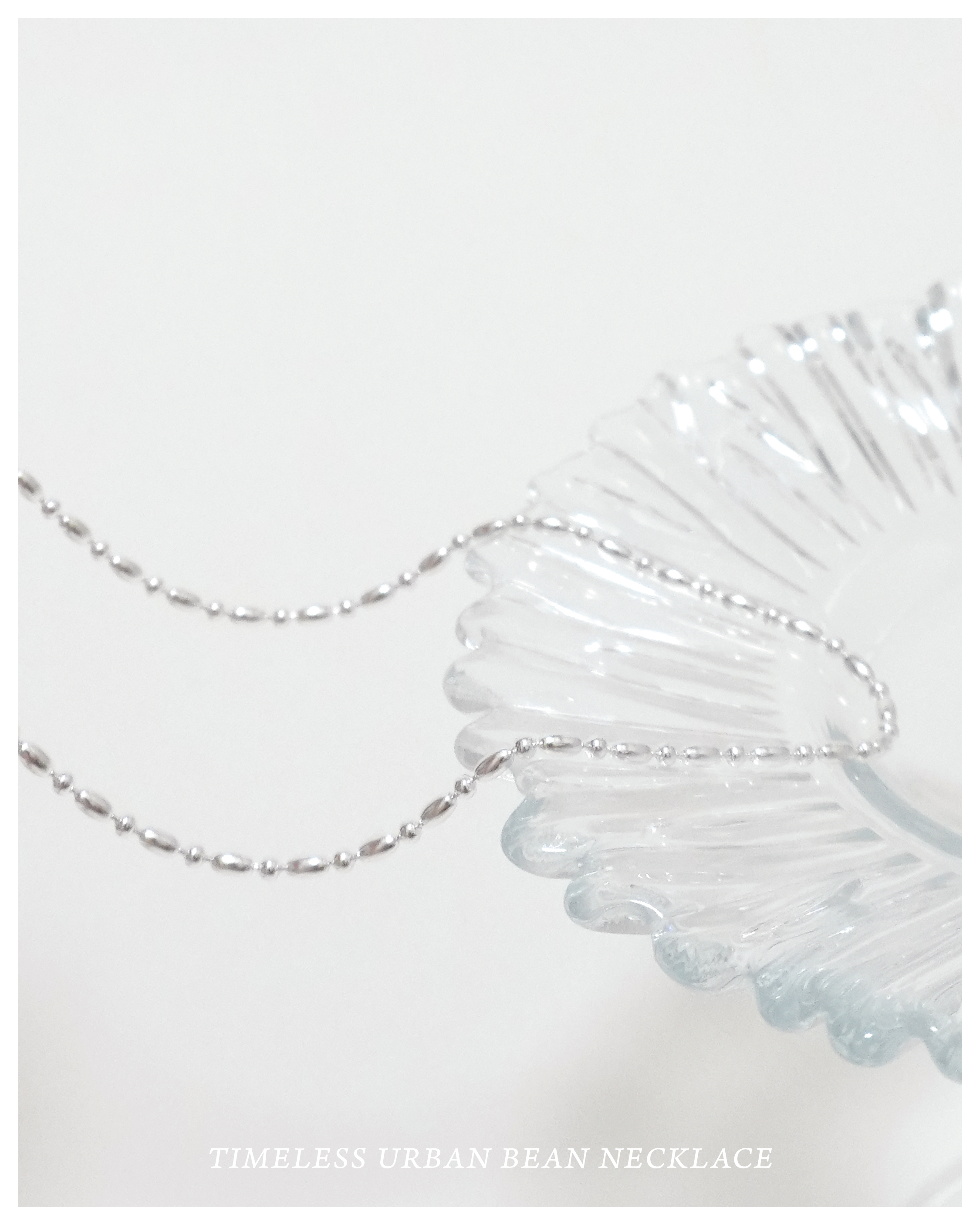 Timeless Urban Bean Necklace
