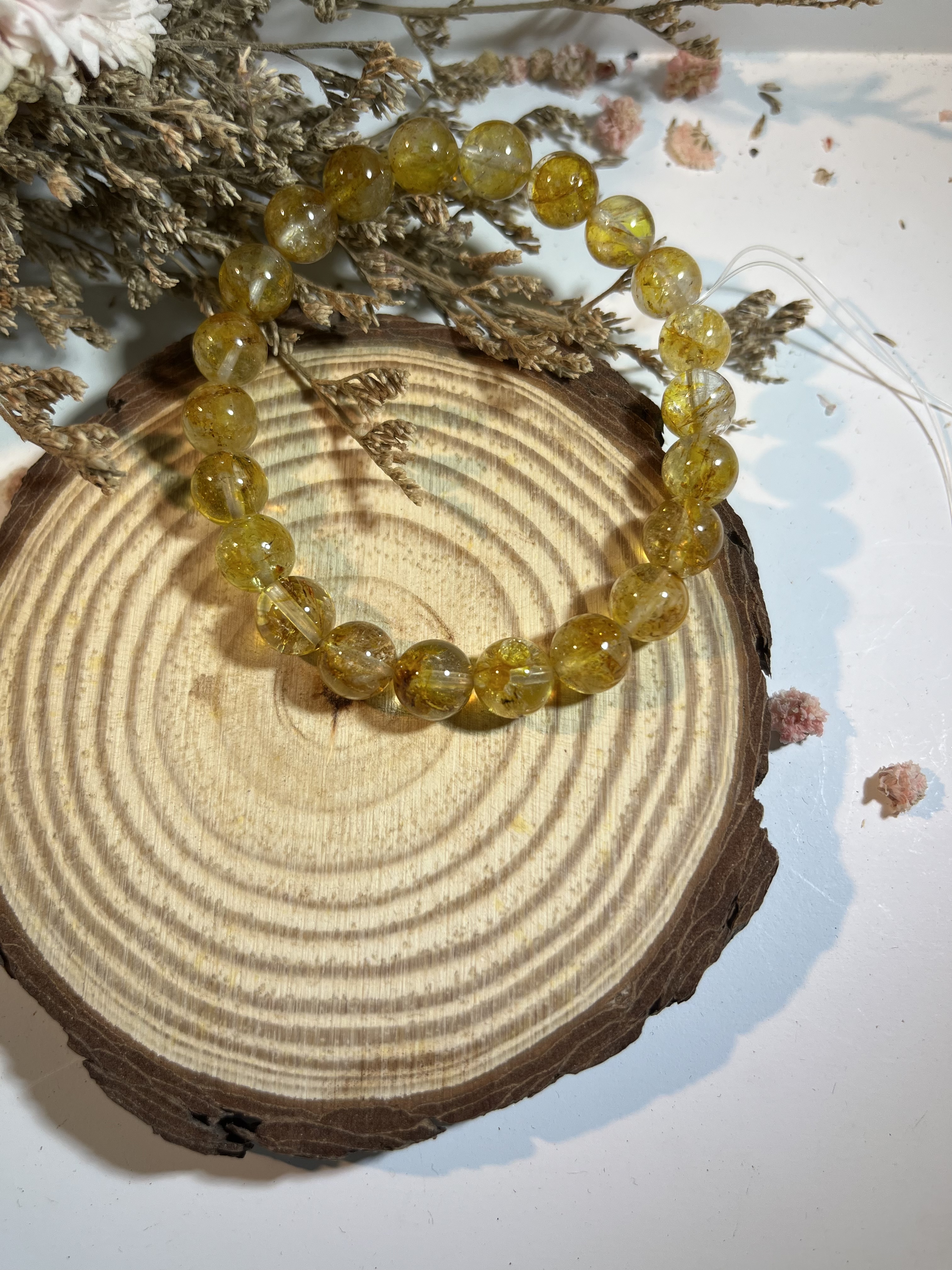 冰透桂花托帕石 8m+