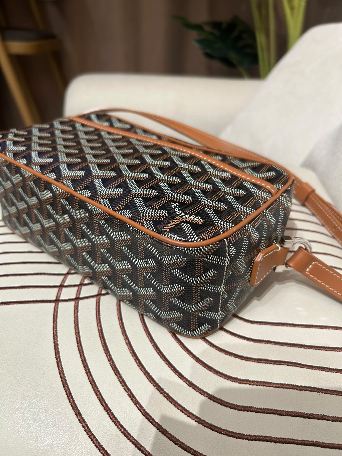 Goyard cap vert camera bag 100%Authentic ,95%new ✅收據副本✅塵袋✅booklet
