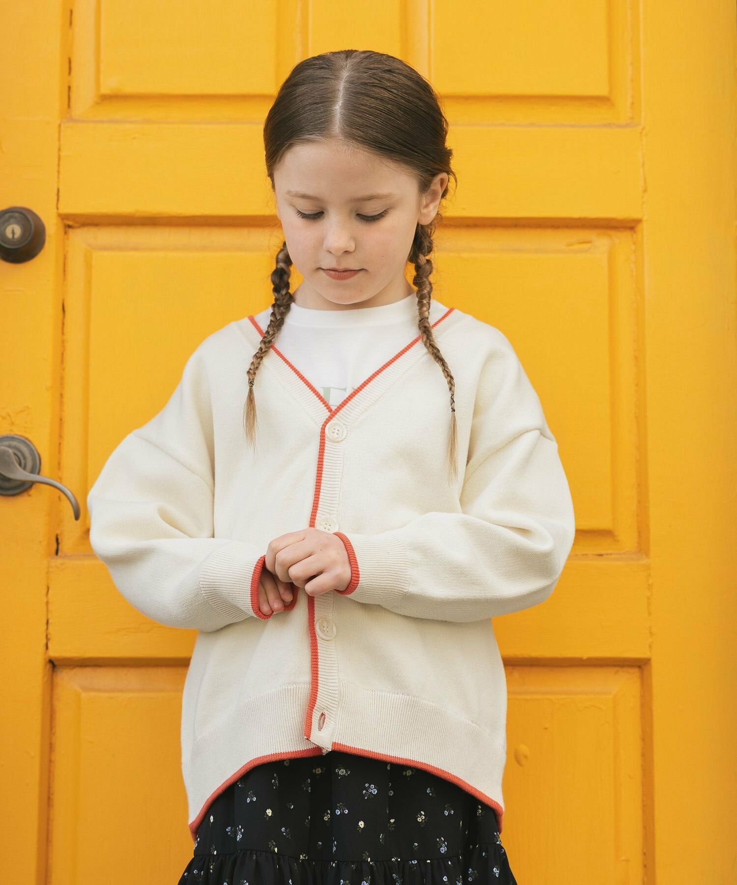 🆕【⭐訂購⭐】🌀 🇯🇵 日本直送 配色綑邊 可機洗 針織外套［2款選］🌀 [ELCA-0190][260330]