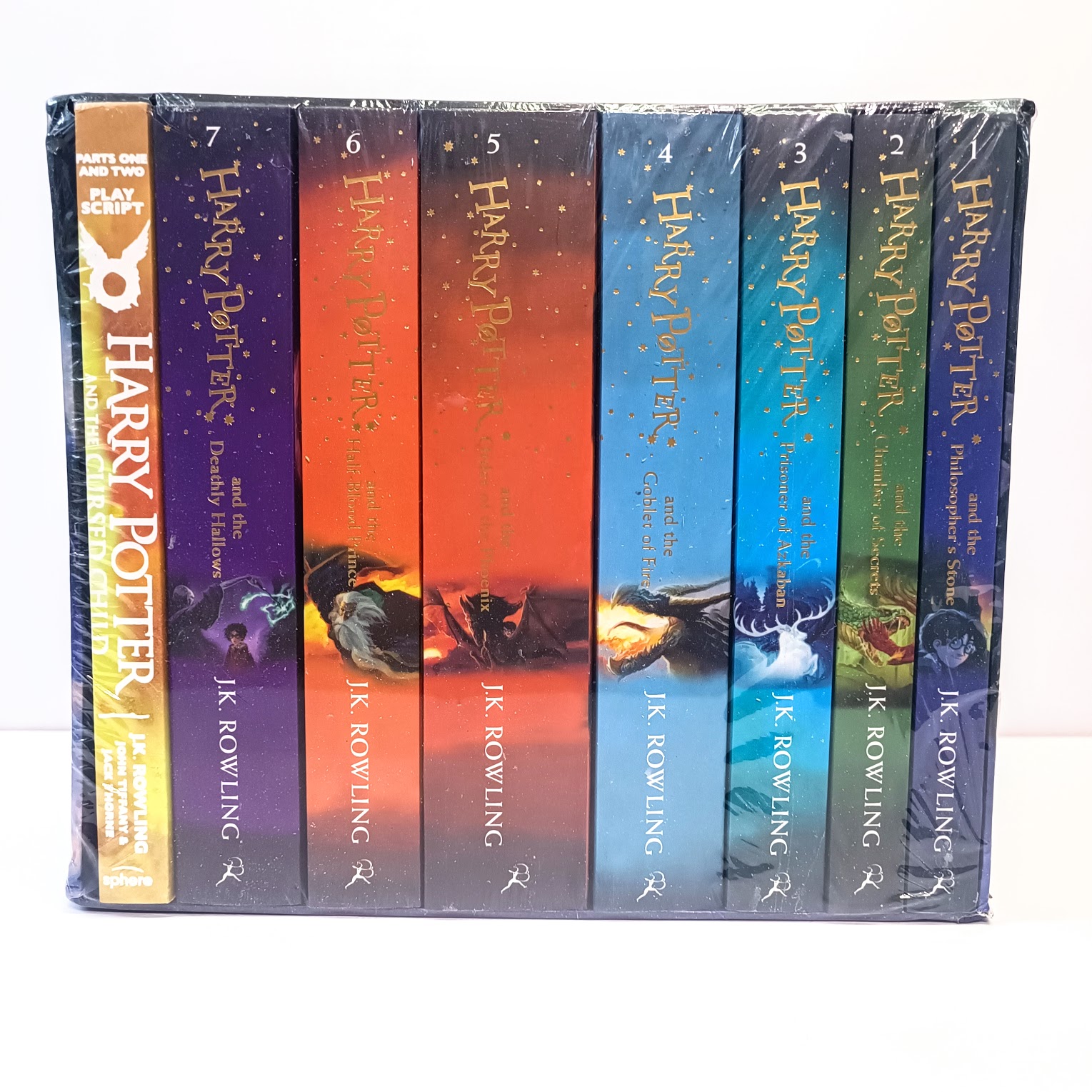 Harry Potter bookset 哈利波特1-8冊盒裝 B157