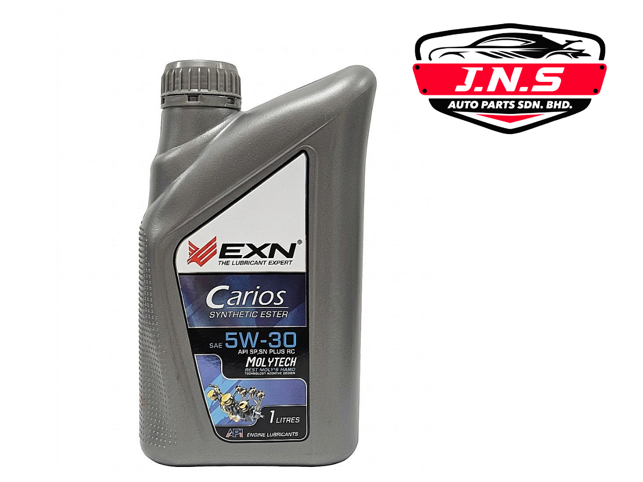 EXN Carios Synthetic Ester SAE 5W-30 API SP, SN Plus RC Molytech Engine Oil 1L