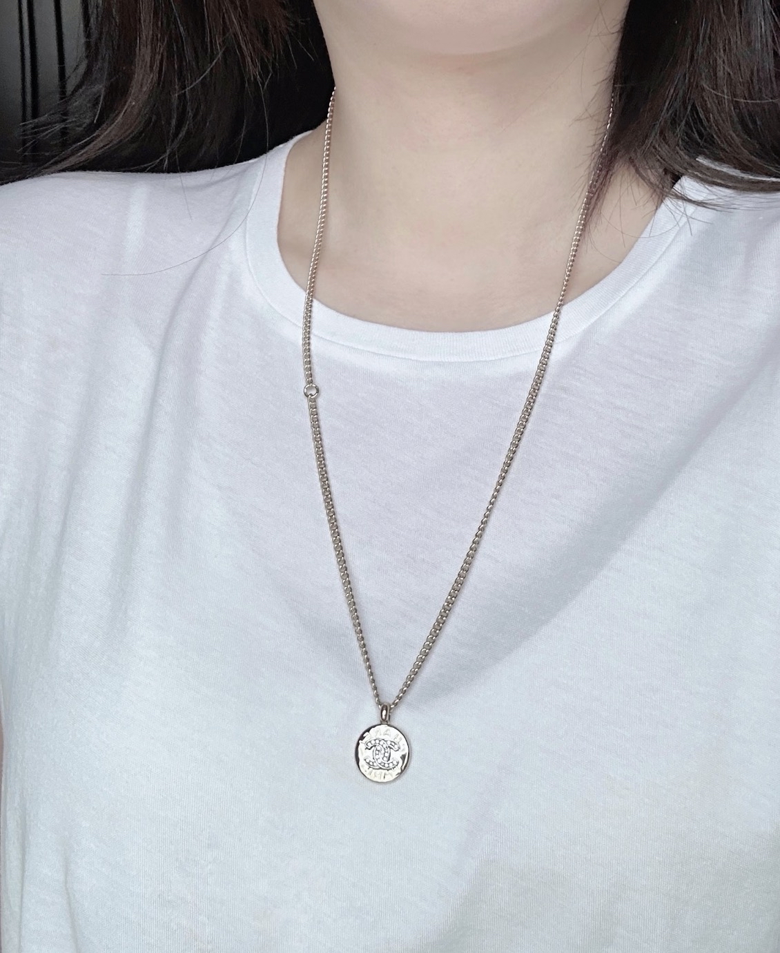 Chanel 金幣頸鏈 三種戴法