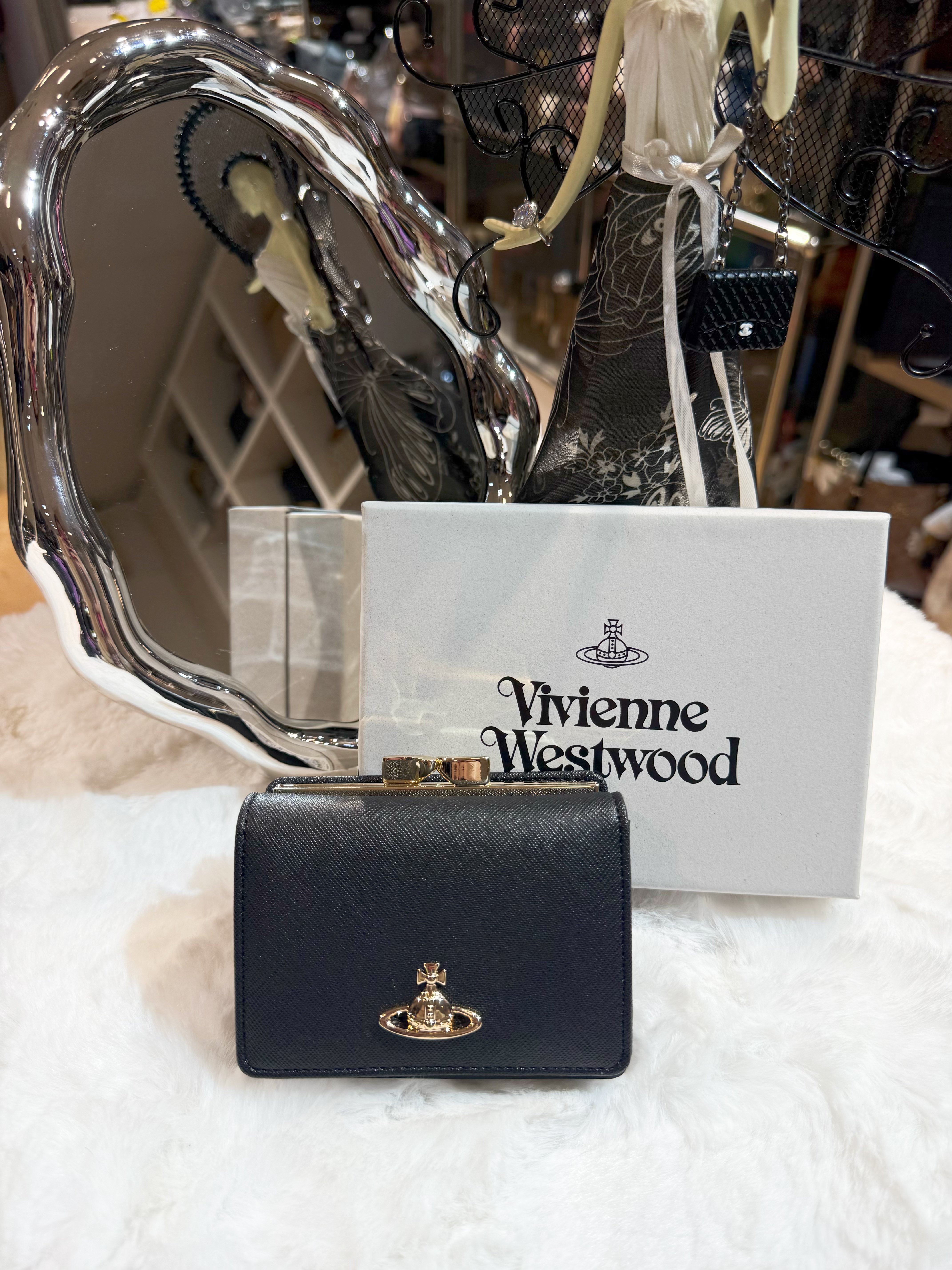 Vivienne Westwood wallet 1311/sf/blk/g