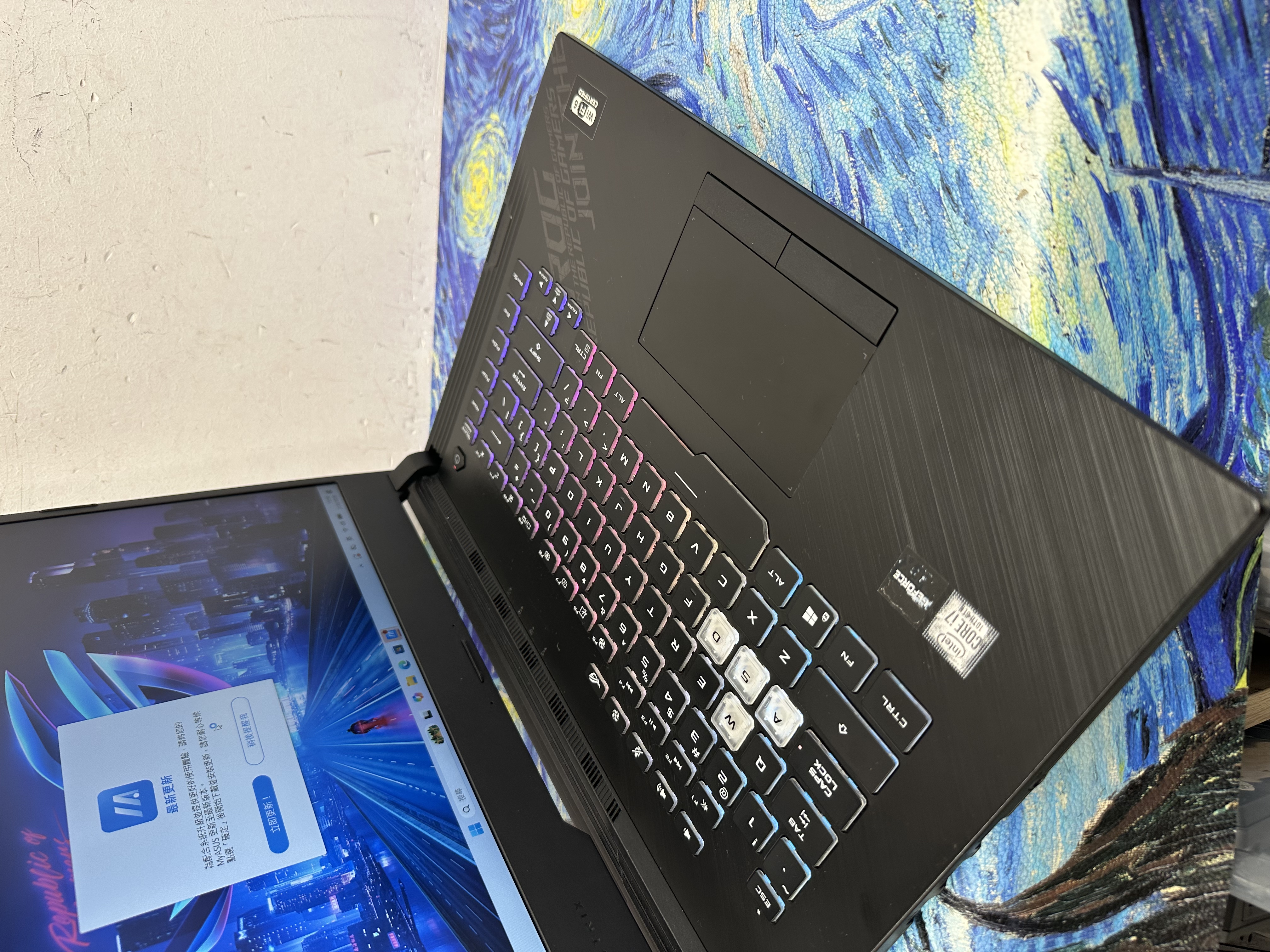 ASUS ROG i7-10750H/32GB Ram/512GB SSD/RTX2070獨立顯示卡/144Hz/  Laptop / Gaming Notebook/ PC / Gaming Laptop / Movie / Netflix / YouTube / Win11 / Work / Office