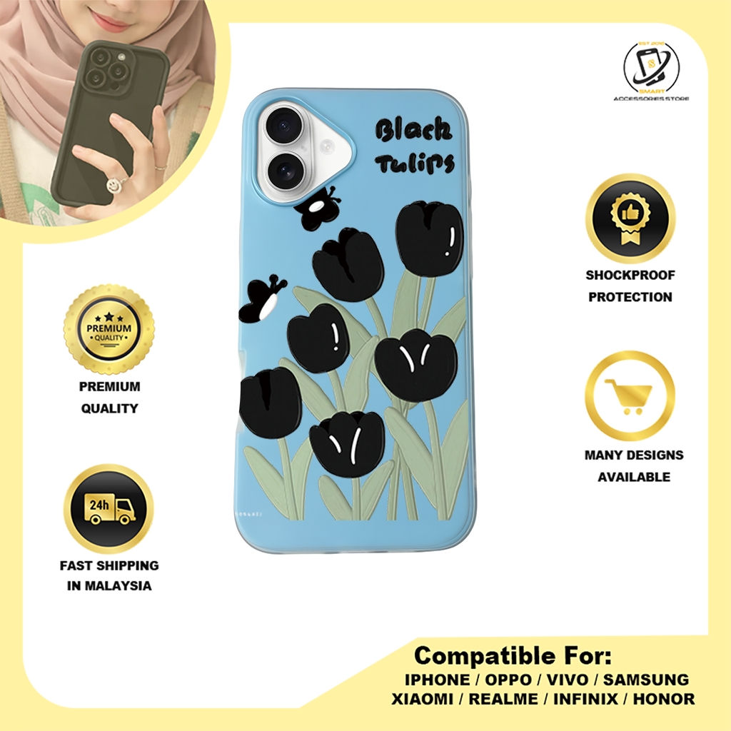 JELLY CASE PHONE FOR IPHONE - DESIGN FLOWER U