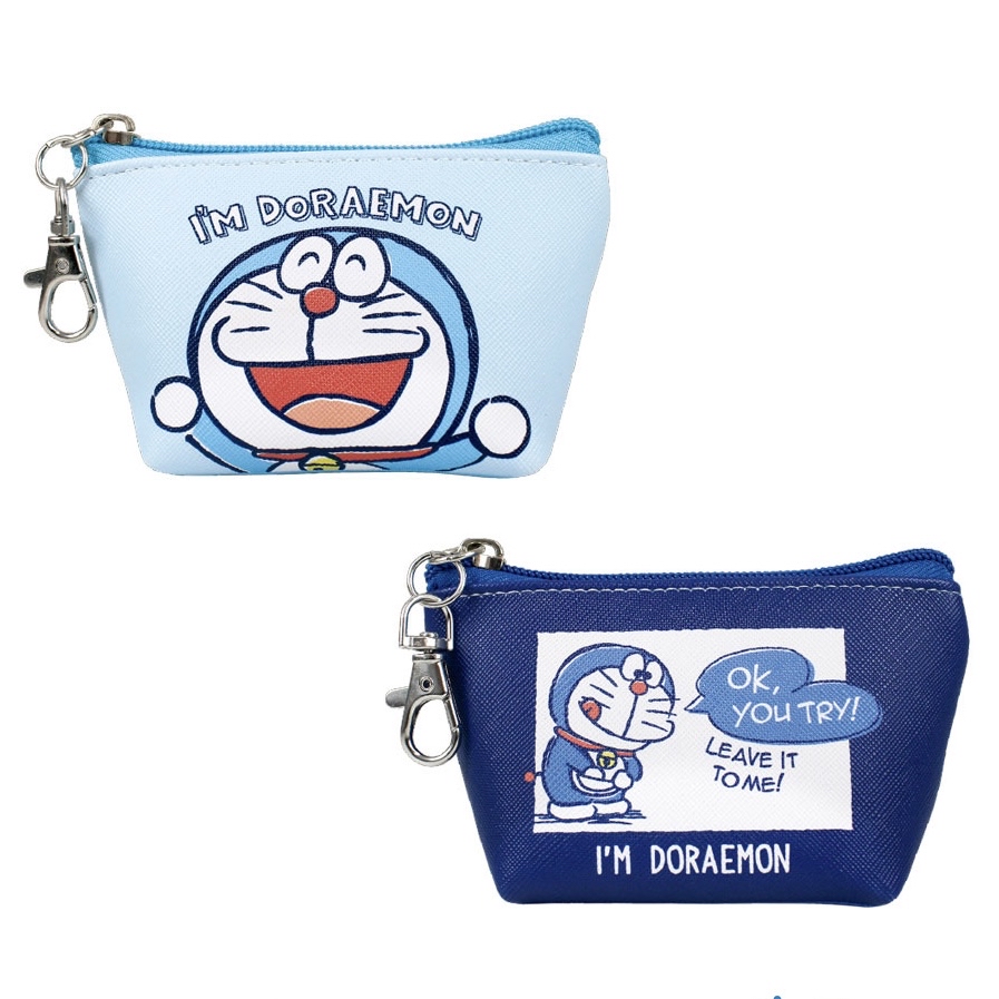 [訂購] 多啦A夢掛扣小物袋 拉鏈袋 散子包 Doraemon袋｜禮物