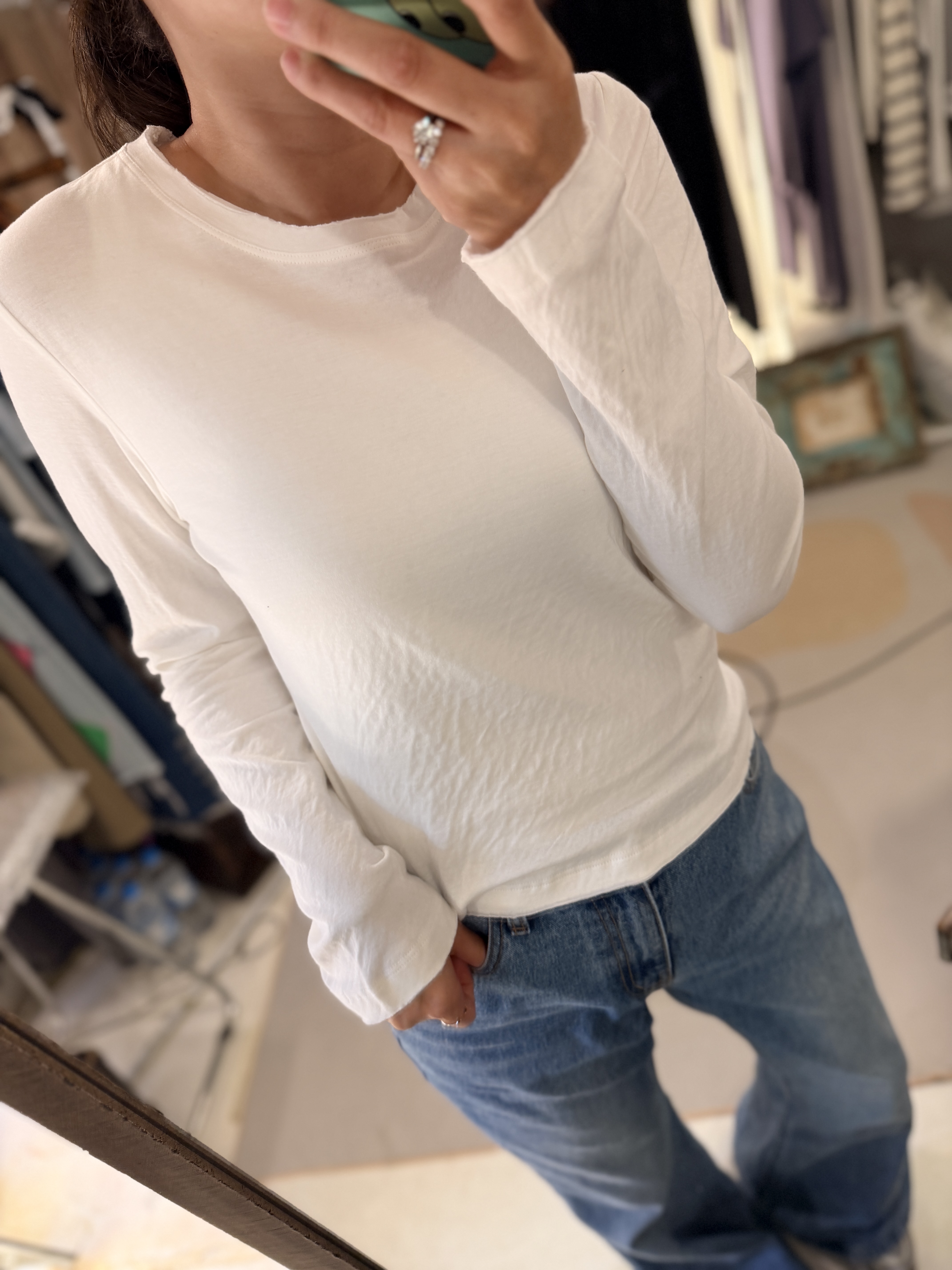 Pure soft cotton tee