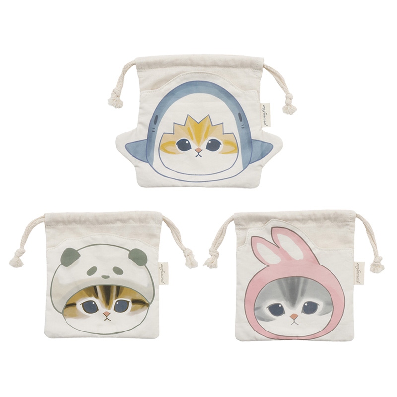 🌸 【預訂】mofusand 索繩袋 - mofusand 5/6新品