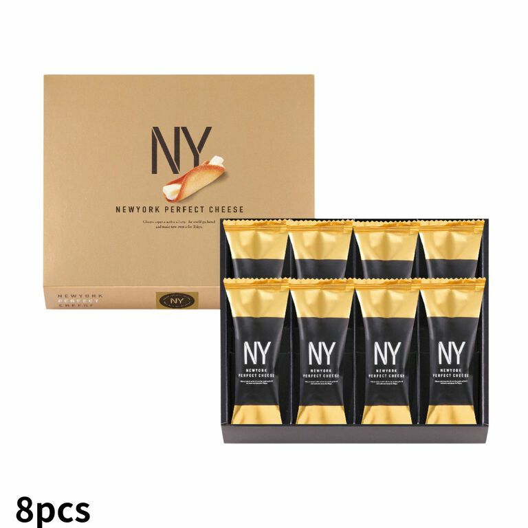 [訂購] [日本製] NEW YORK PERFECT CHEESE ｜ 5/8/12/15/18件入 ｜ 賞味期限：25-35日 {TF2107076}