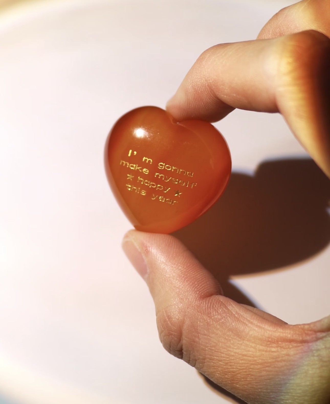 I'm gonna make myself happy this year 