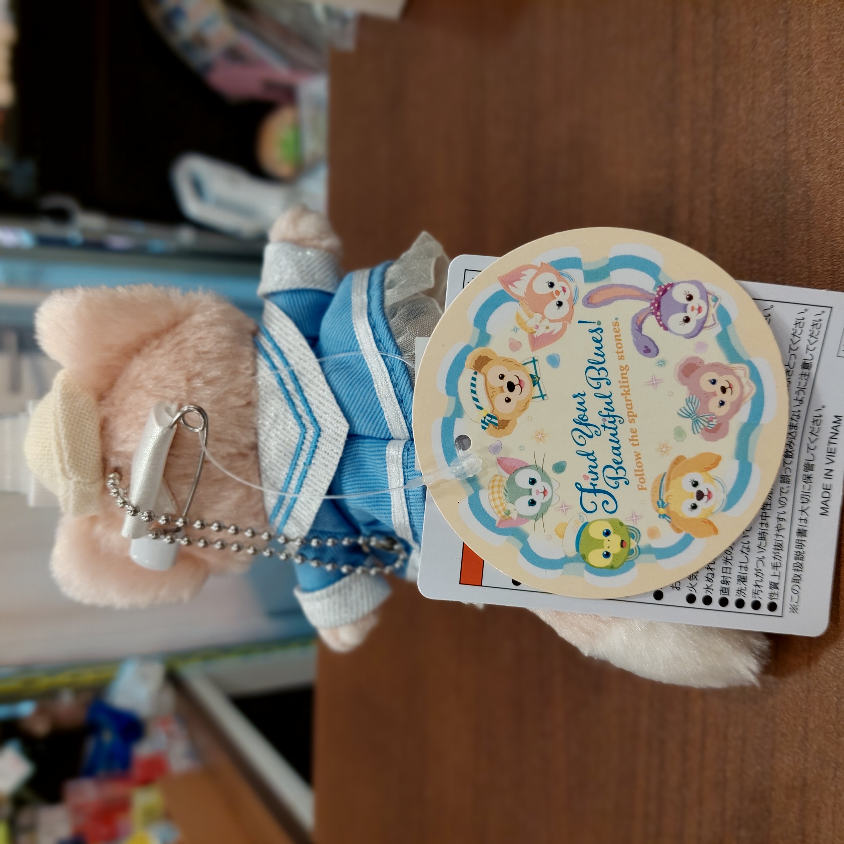 Disney Sea 限定 Linabell 企款 KC 掛飾 Sparkling Jubilee 25 Duffy 系列