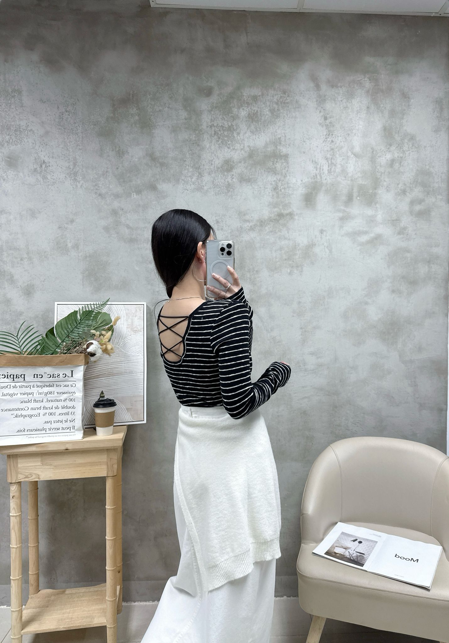 B06 交叉背橫間Top