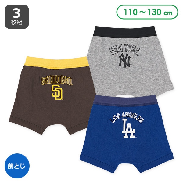 🆕【⭐訂購⭐】 🇯🇵日本直送🌀#Pokemon / #MLB 平腳底褲套裝(1套3條)［2款選］🌀[ELDA-0132][260422]