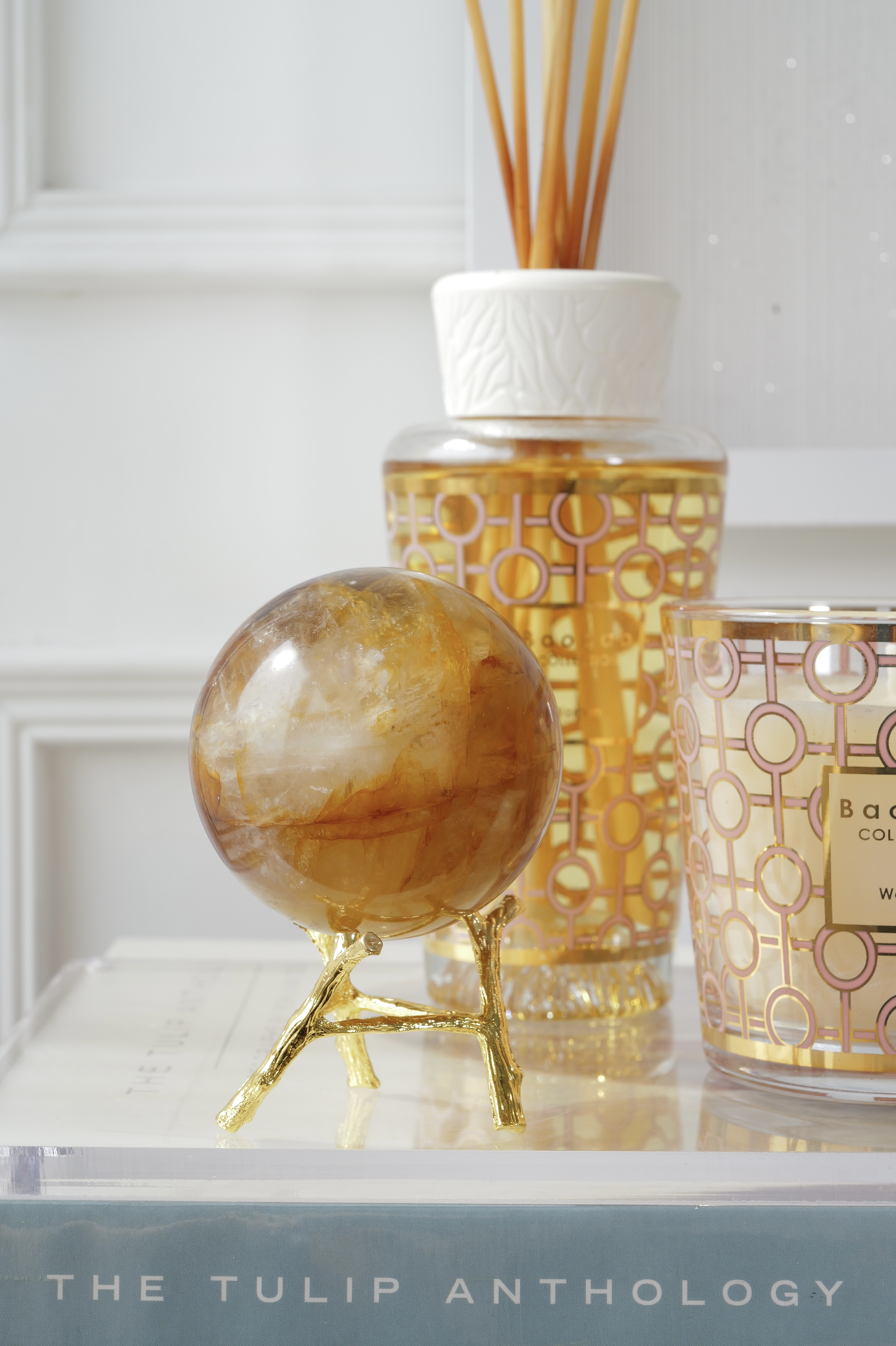  ༒6.5cm Golden Healer Quartz༒GH.1226C10GMN2-RA27*6JM