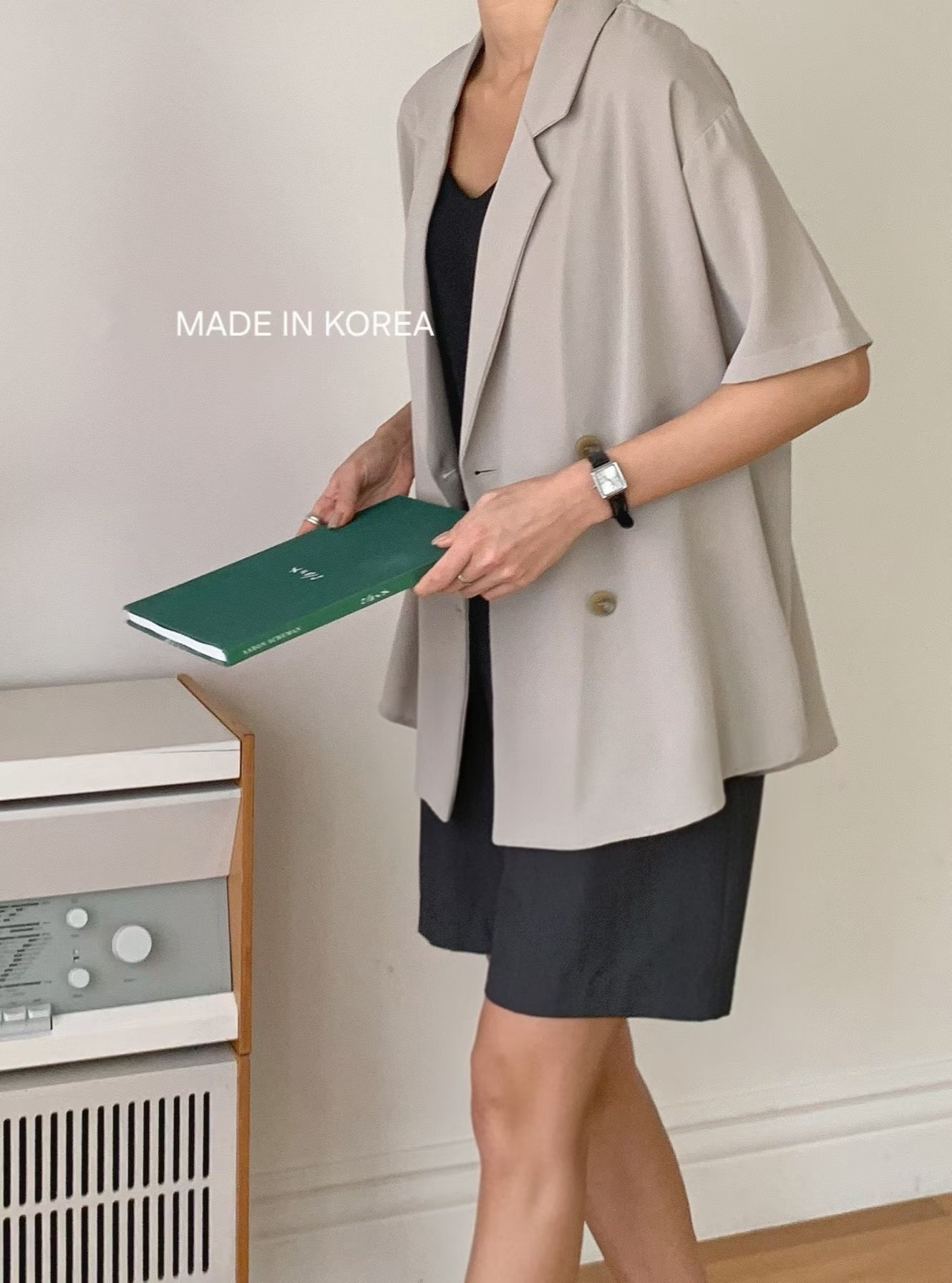 G6270 韓國🇰🇷靚料孖襟西裝外套