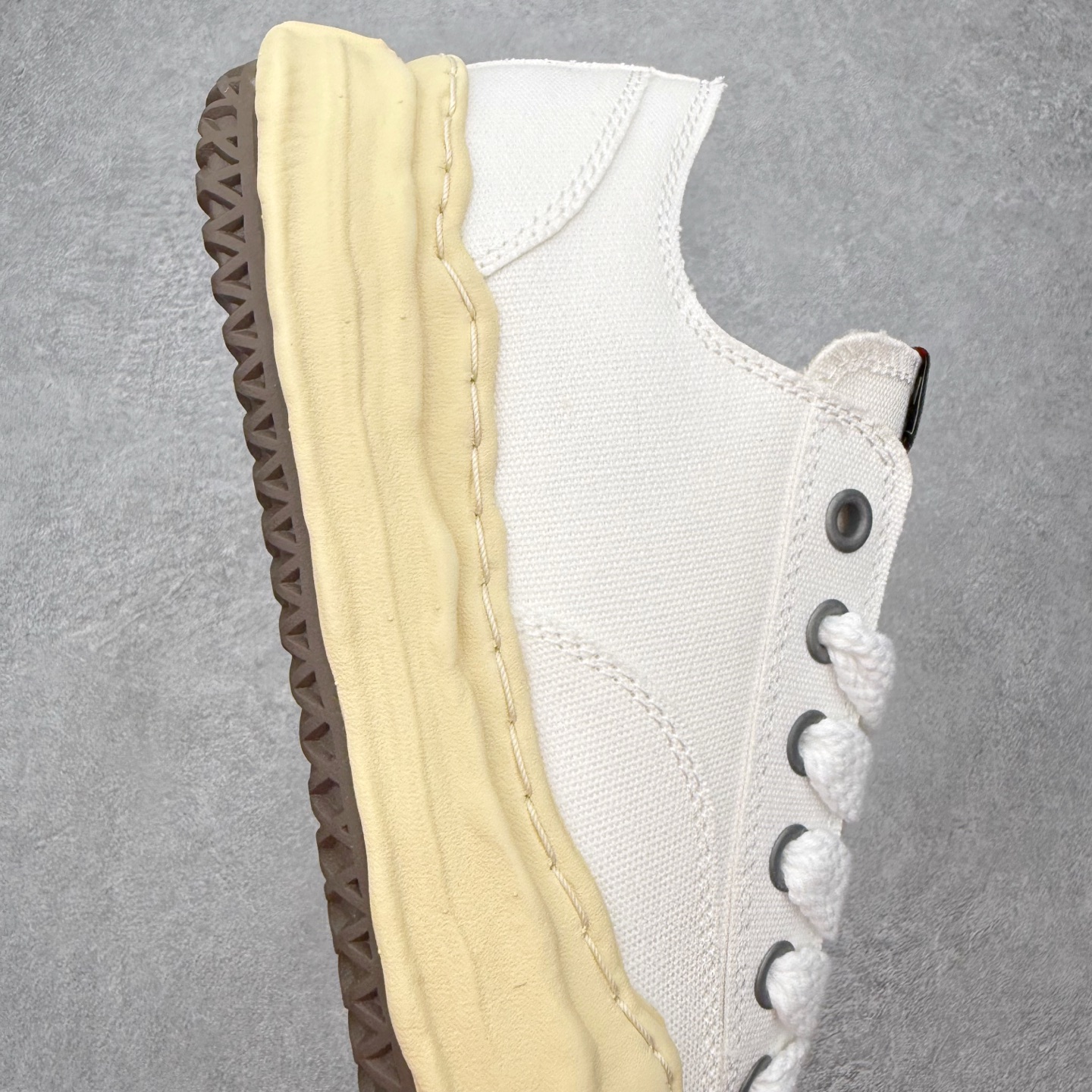 Maison Mihara Yasuhiro MMY "Hank" OG Sole Canvas Low-top Sneaker