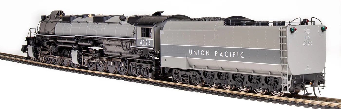HO 1:87 BROADWAY LIMITED Bigboy Grey #4021 TTG DCC Sound and Smoke