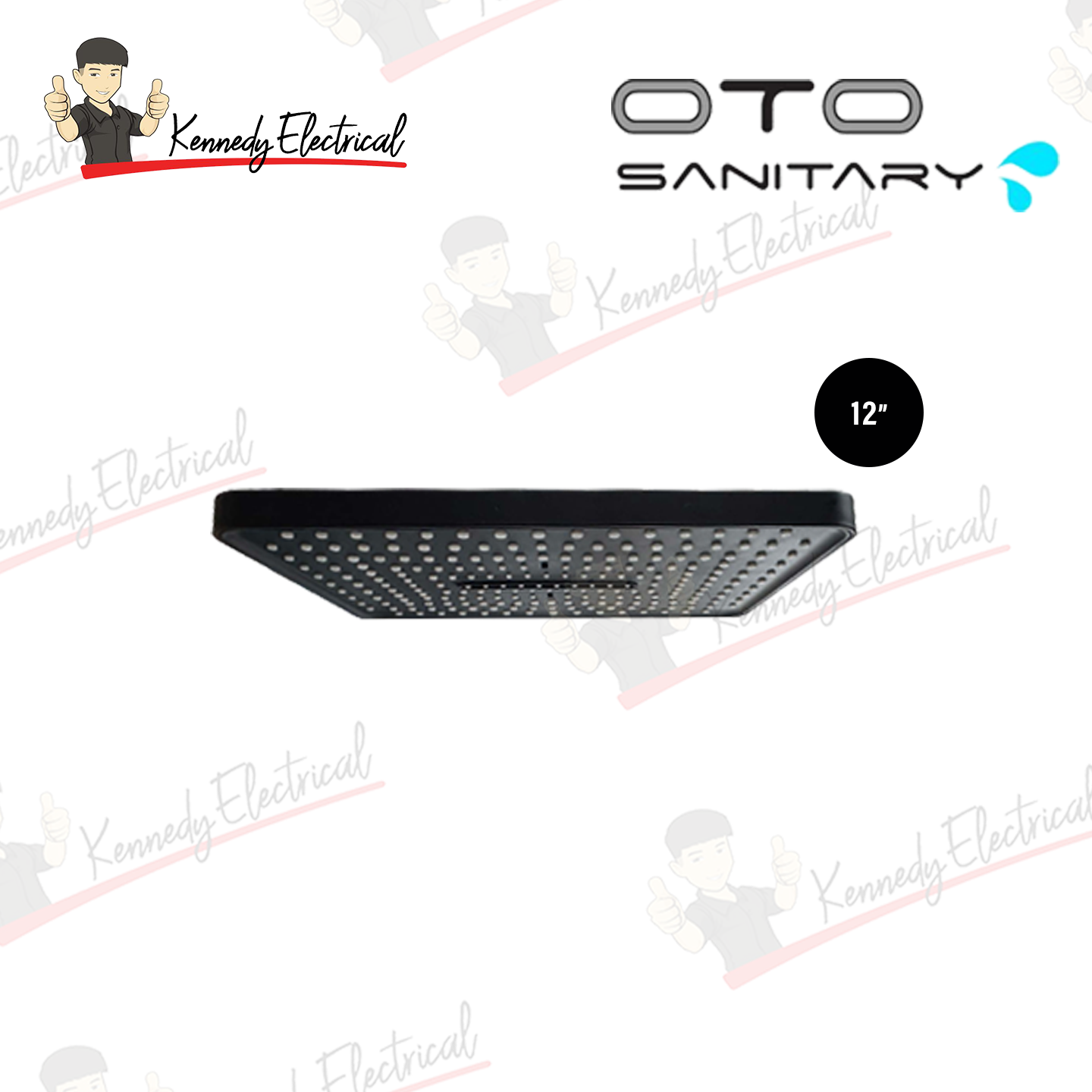 Otosani Square Shower Head With Arm Mb (Kl-238-1#) SSHR-01