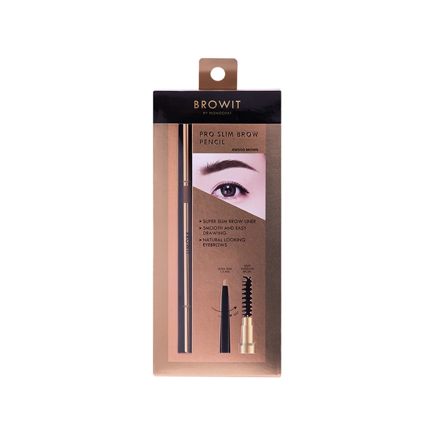 泰國 BROWIT 極細防水抗暈仿真眉筆（Pro Slim Brow Pencil）